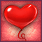 	Воздушный шарик «Влюбленное сердце»